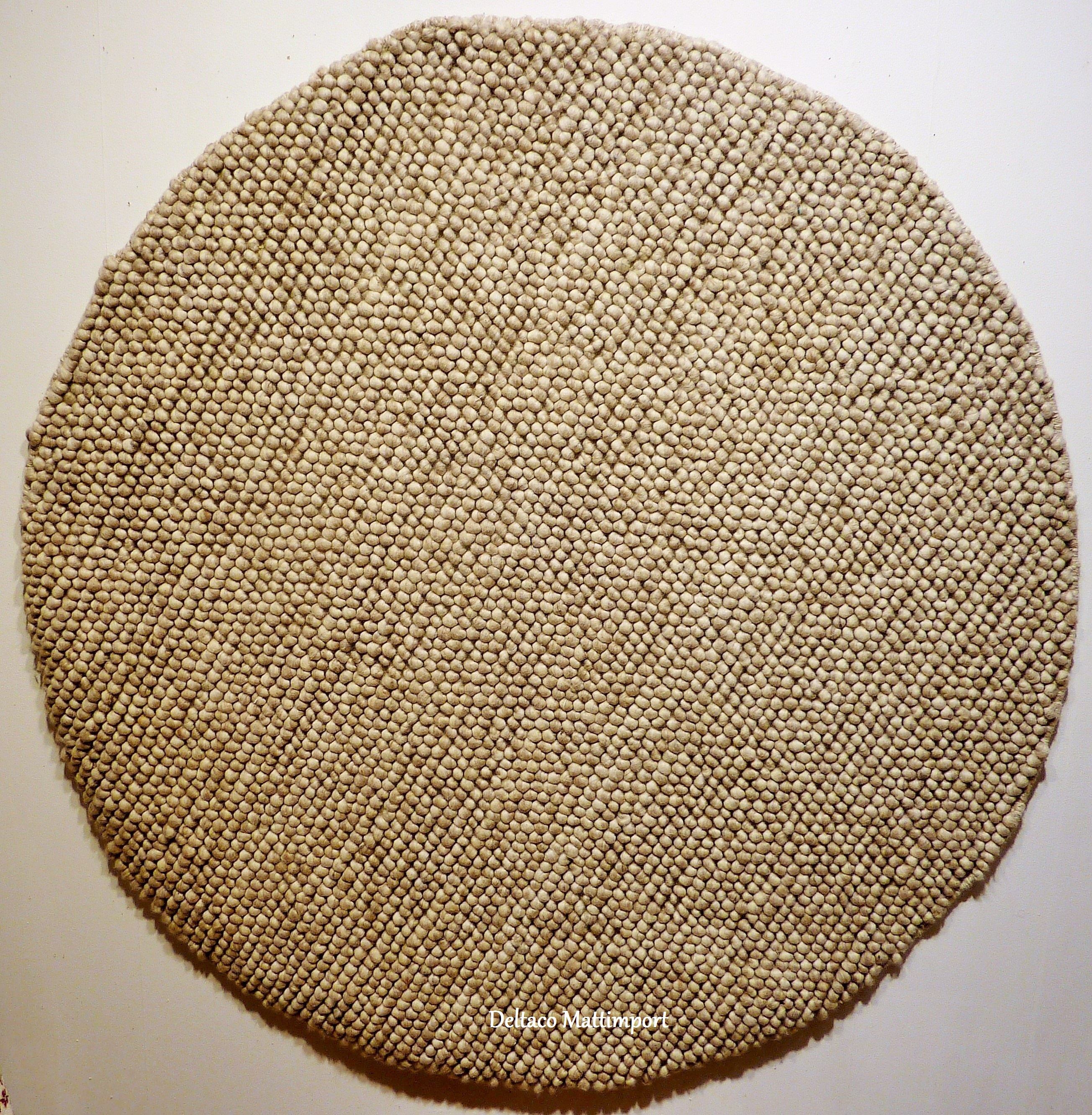 Bollmatta Beige 150 Cm Rund, 200 Cm Rund Deltaco Mattimport Bollmatta Beige 150 Cm Rund, 200 Cm Rund Deltaco Mattimport